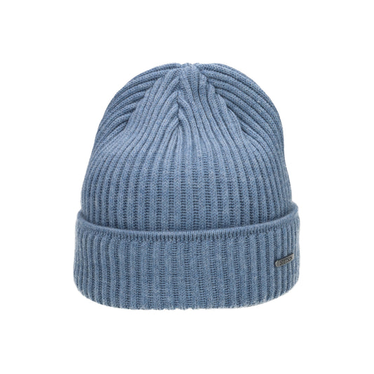 Beanie Merino himmelblau