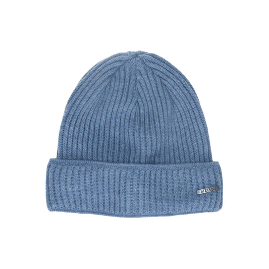 Beanie Merino himmelblau