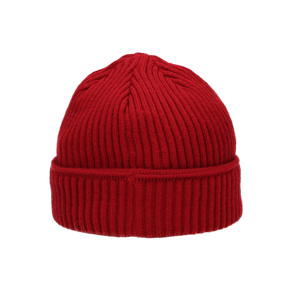 Beanie Merino rot