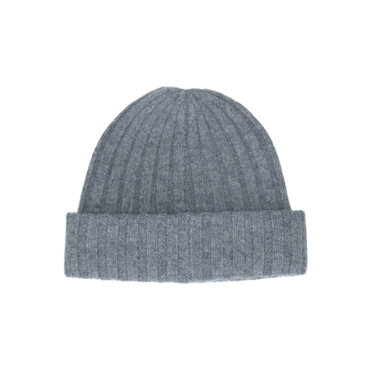 Beanie Cashmere grau