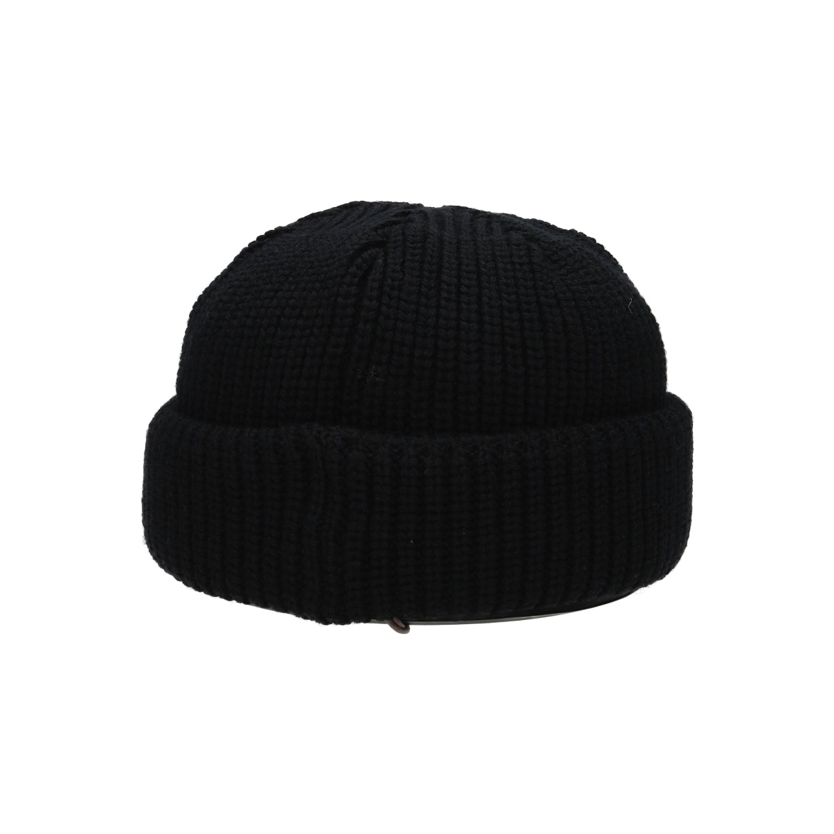 Beanie Merino Wool black anthracit