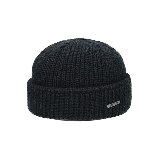 Beanie Merino Wool dunkelgrau