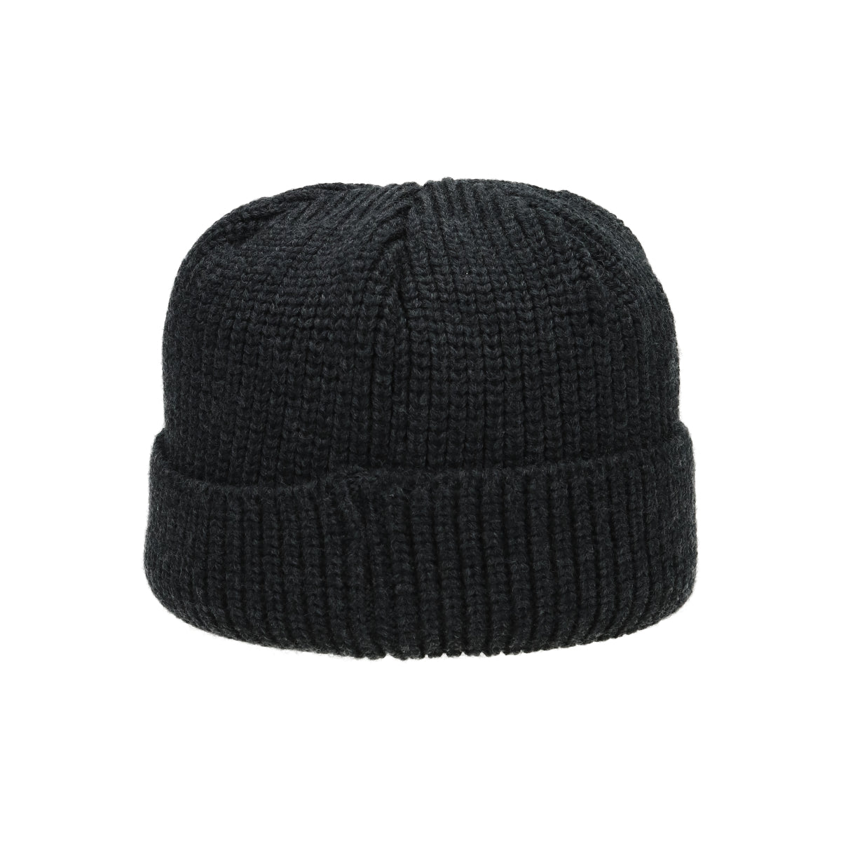 Beanie Merino Wool grauschwarz