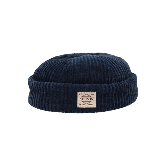 Docker Corduroy Jersey navy blau