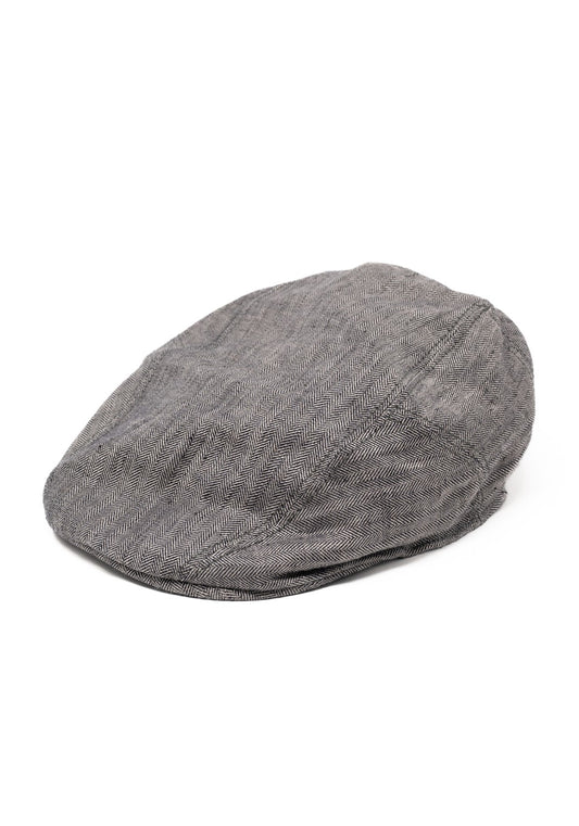 Ivy Cap Linen fischgrat grau beige