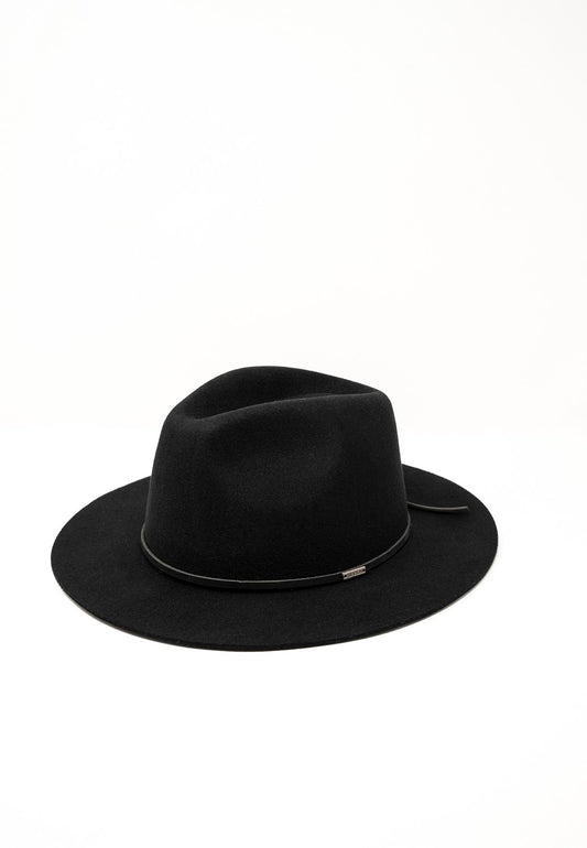 Wesley Fedora black schwarz