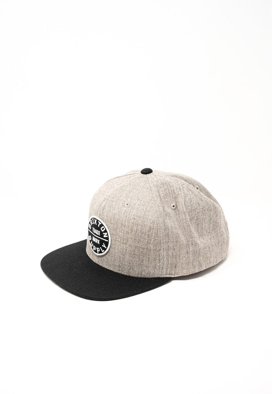 Oath III Snapback light heather grey/black