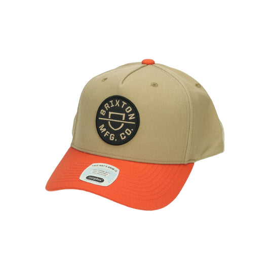 Crest C MP Snapback sand/ burnt red