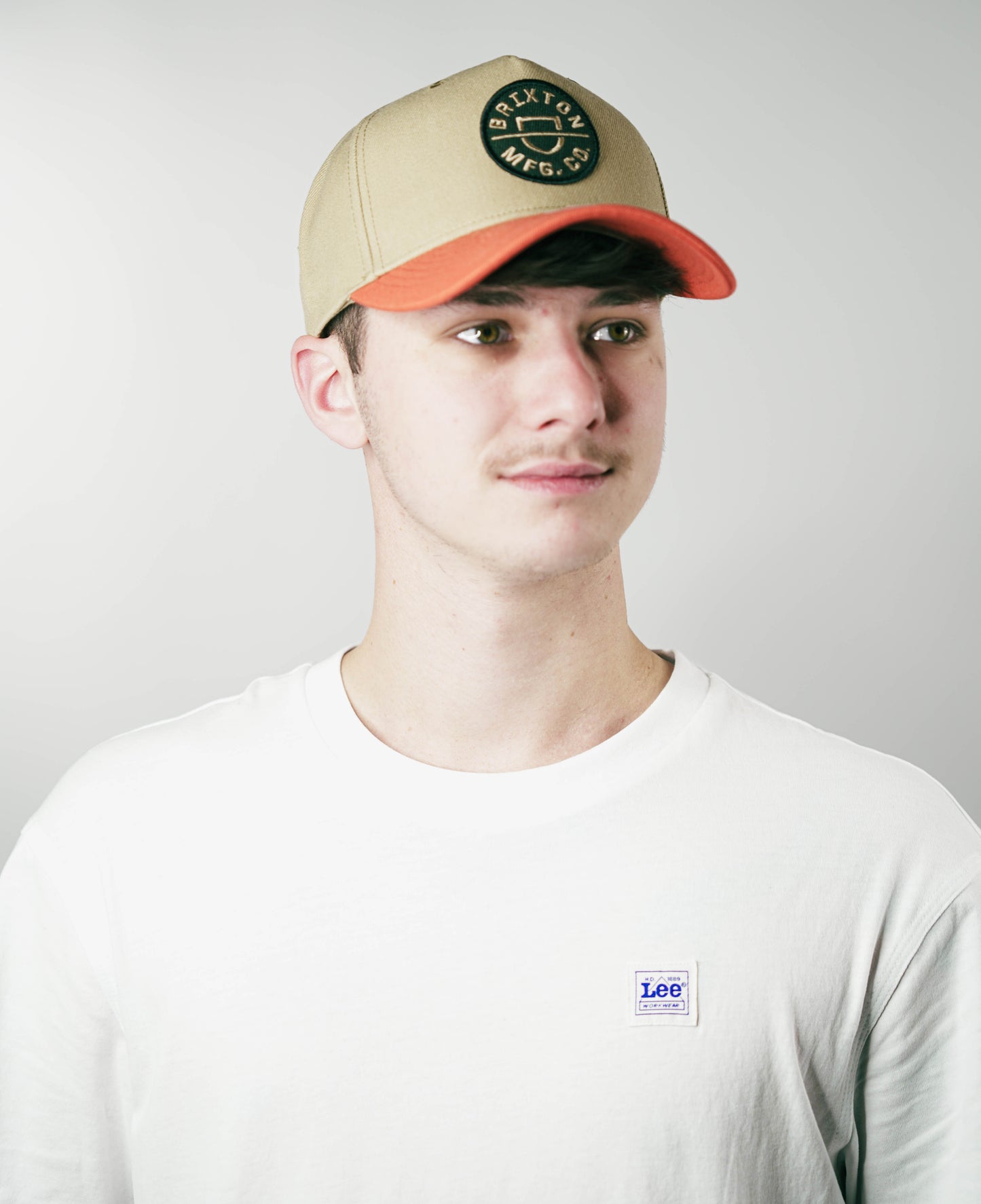 Crest C MP Snapback sand/ burnt red