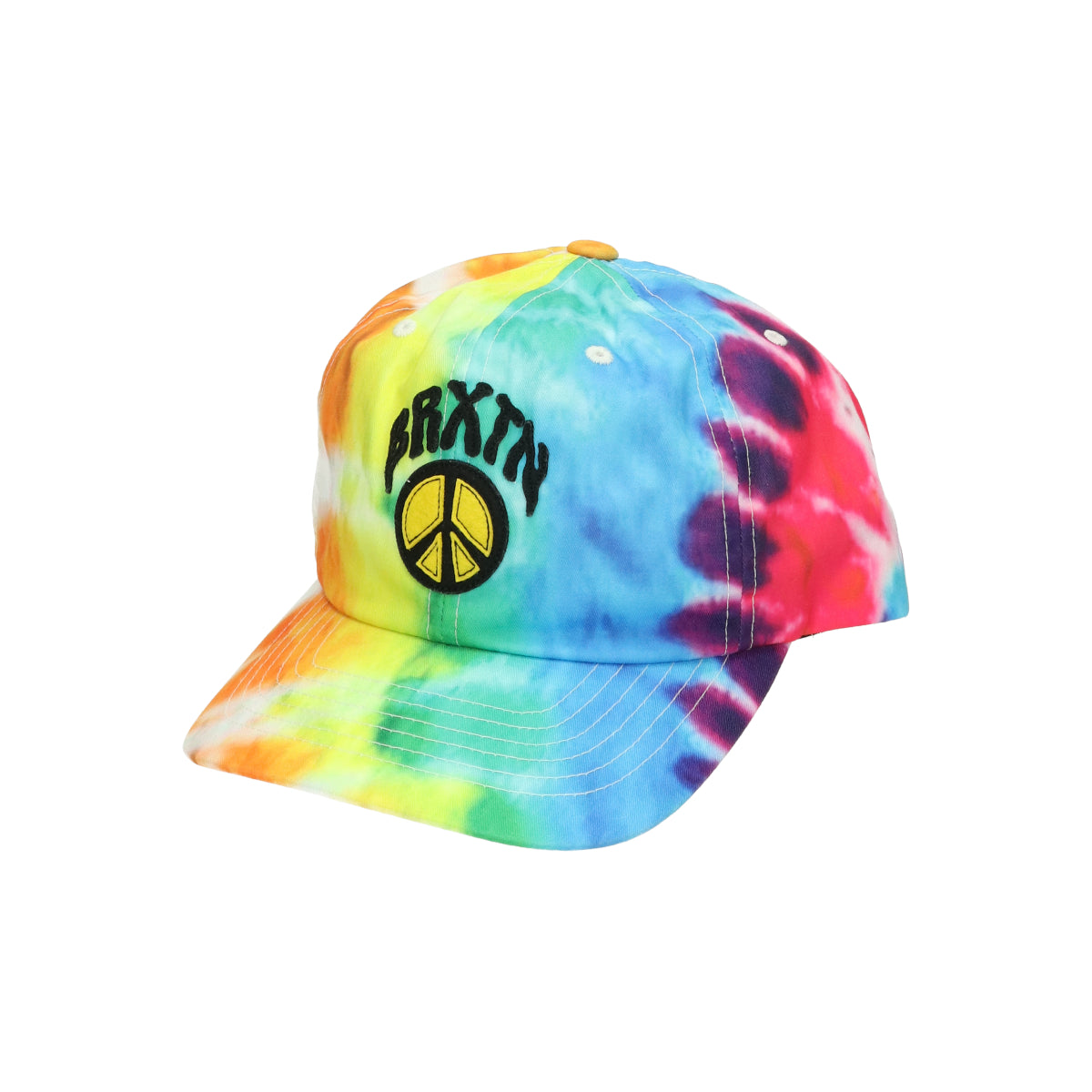 Peace Out MP Snapback acid tie dye