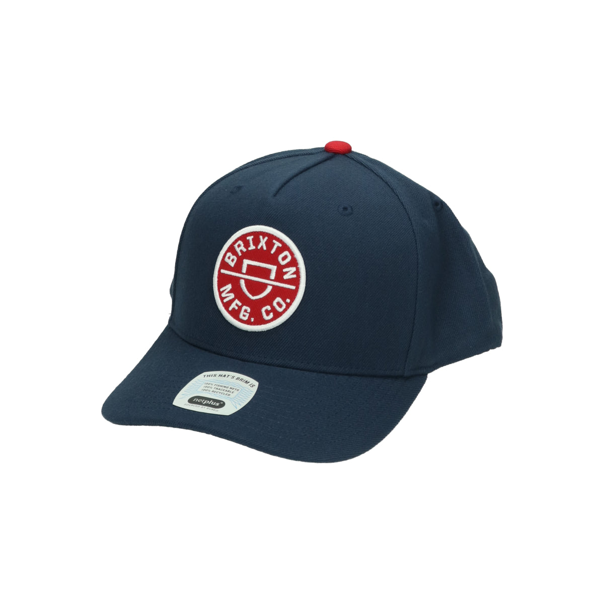 Crest C MP Snapback washed navy/red blau rot