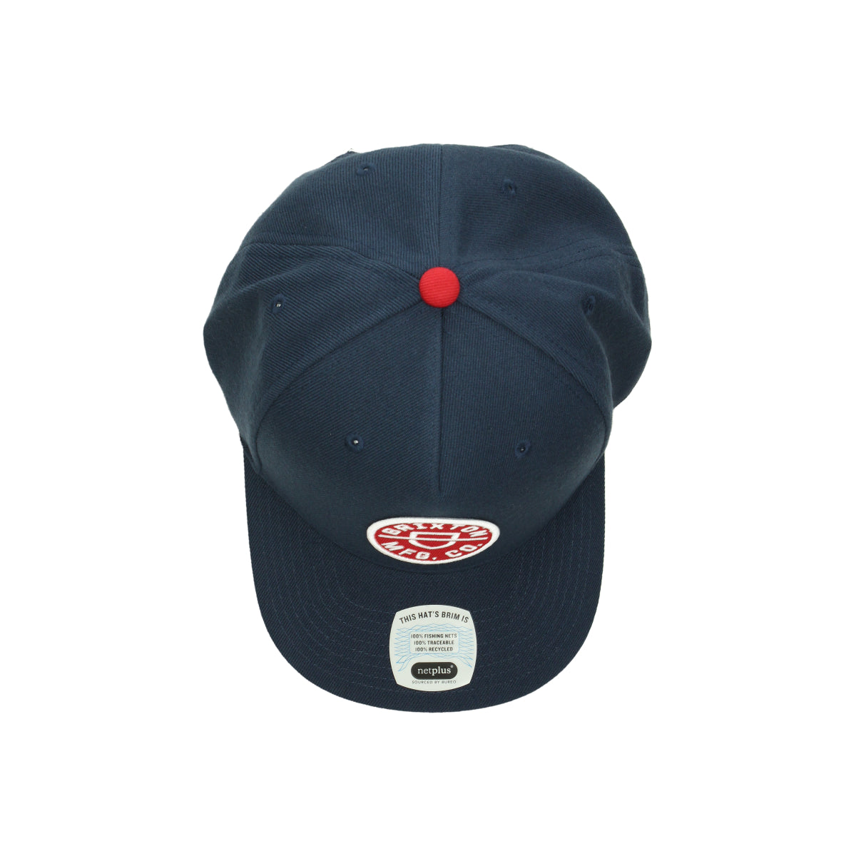 Crest C MP Snapback washed navy/red