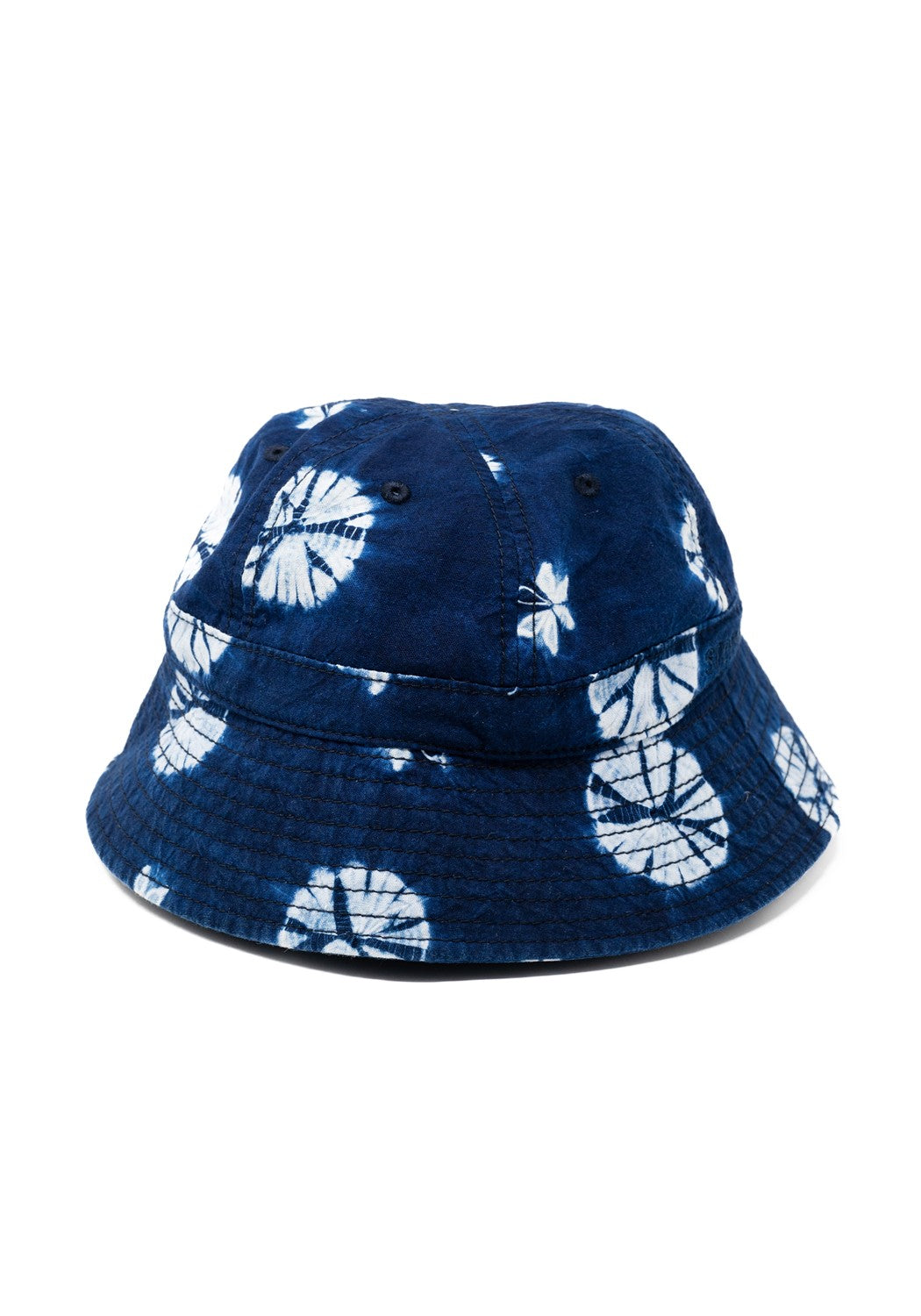 Bucket Cotton floral blau