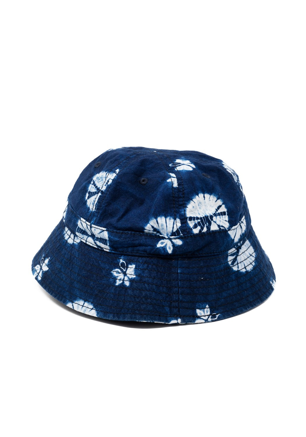 Bucket Cotton floral blau