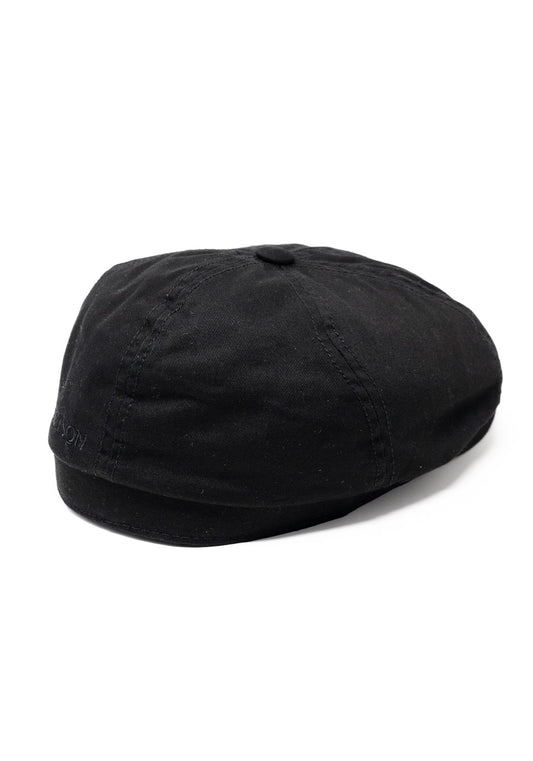 6-Panel Cap Cotton Twill schwarz