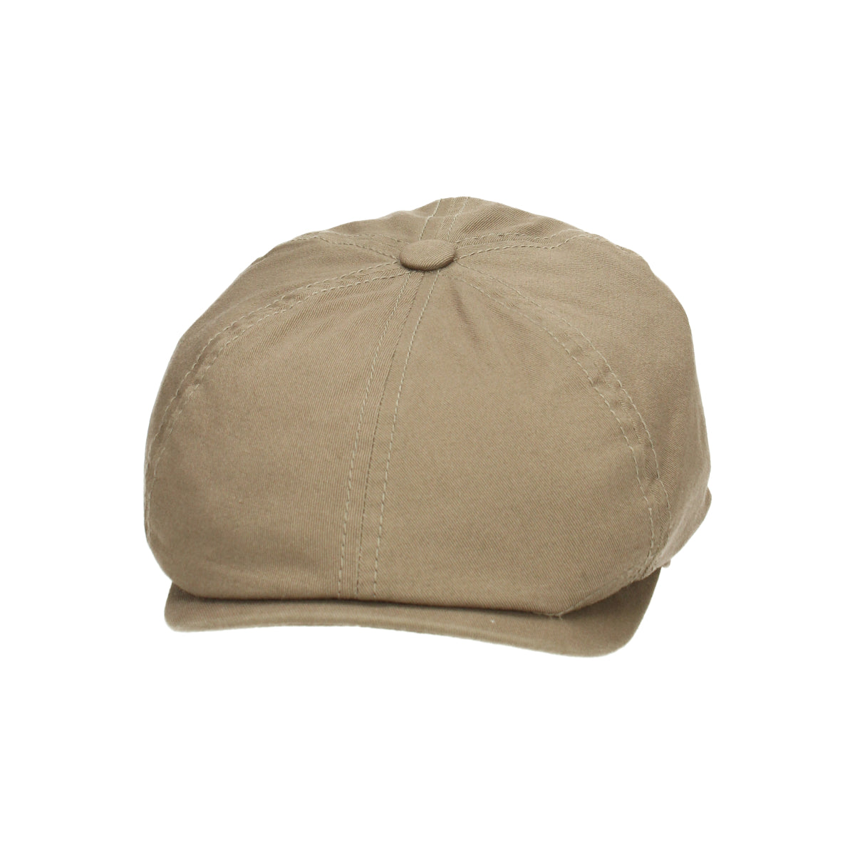 6-Panel Cap Cotton Twill taupe