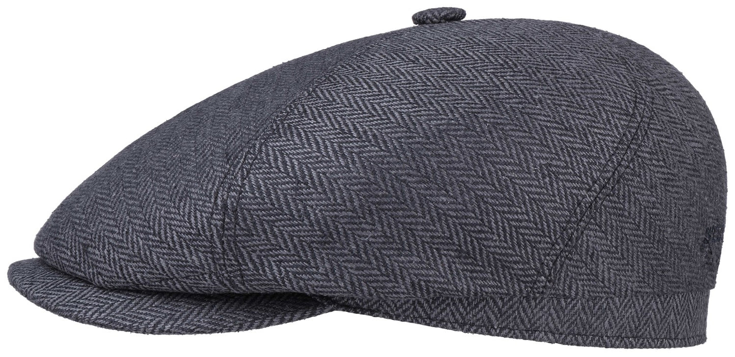 6-Panel Cap Silk fischgrat