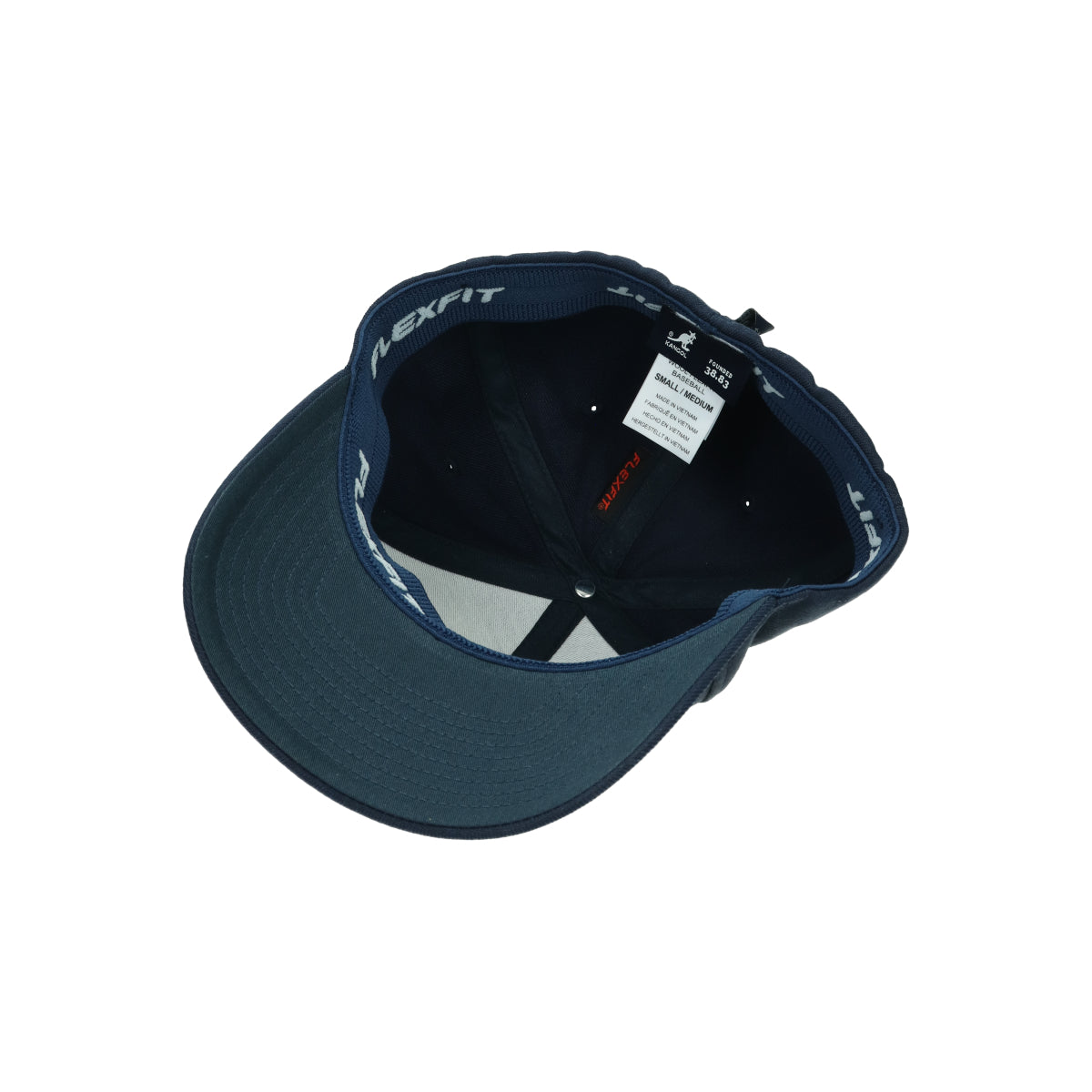 Wool Flexfit Baseball Cap dark blue