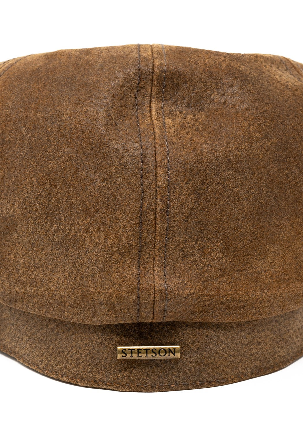 8-Panel Cap Pigskin braun