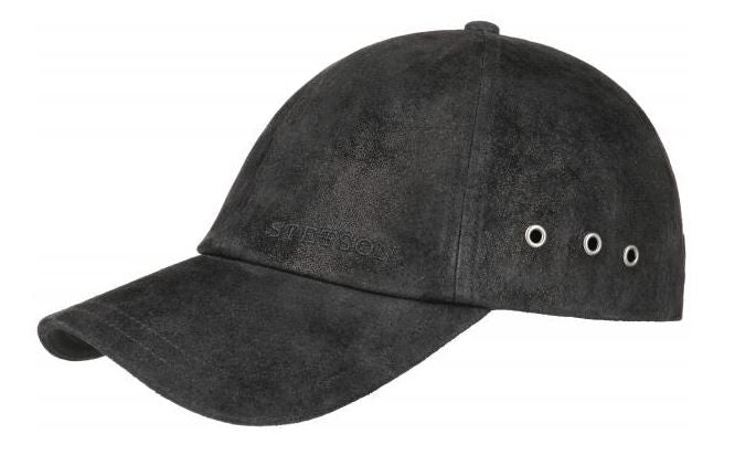 Baseball Cap Pigskin schwarz