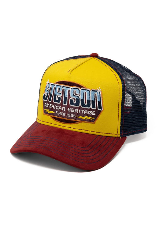 Trucker Cap American Heritage Master rot gelb