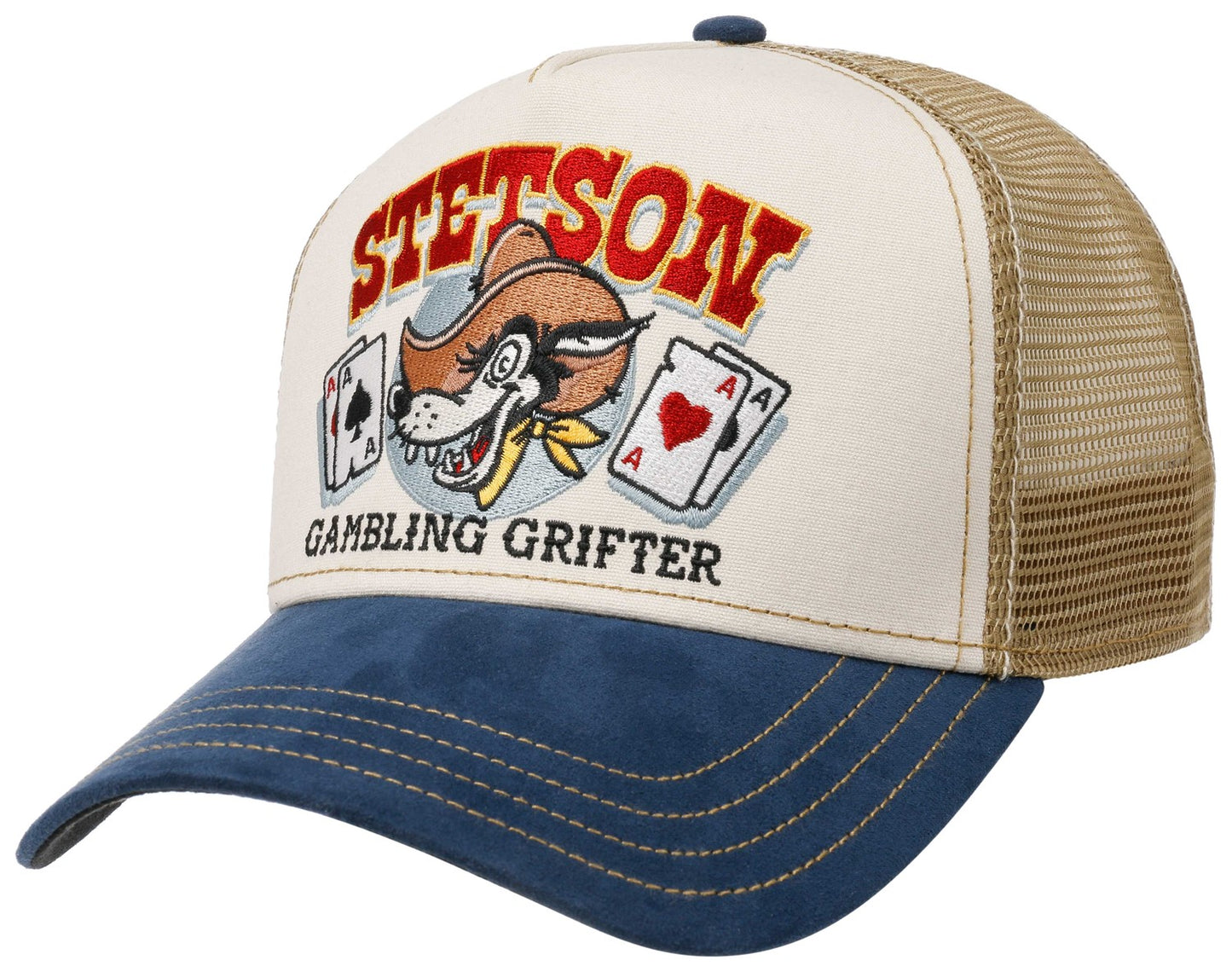 Trucker Cap Gambling Grifter blau beige