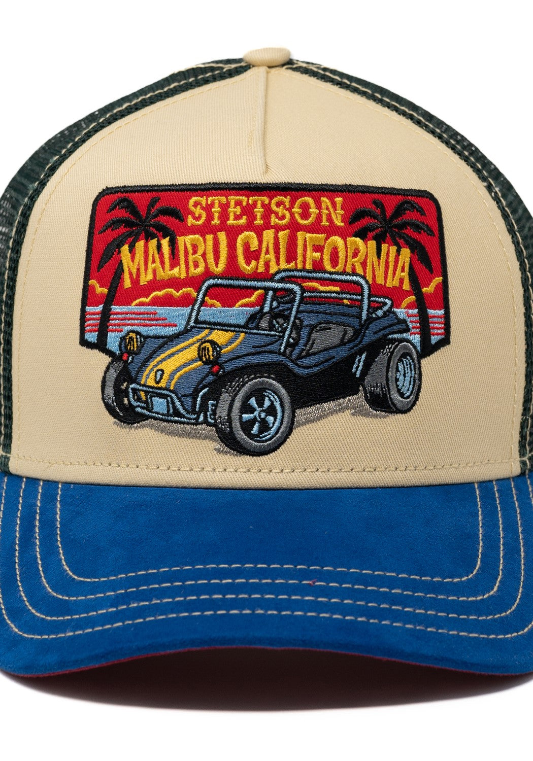 Trucker Cap Malibu blau beige