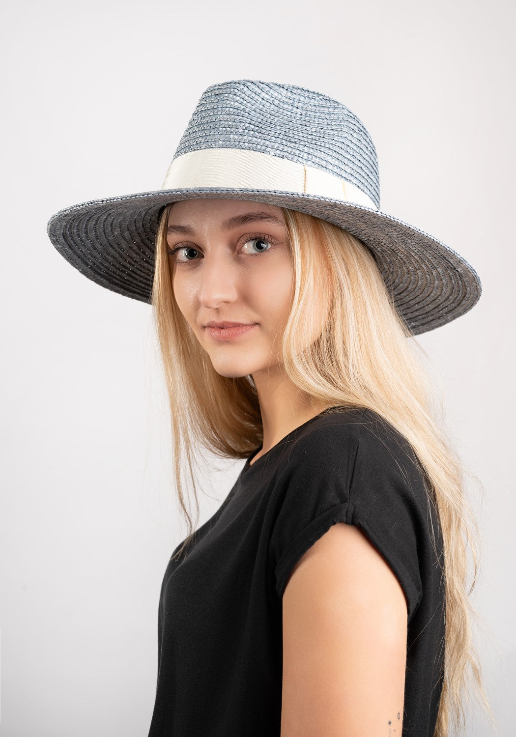 Joanna Short Brim Hat haze