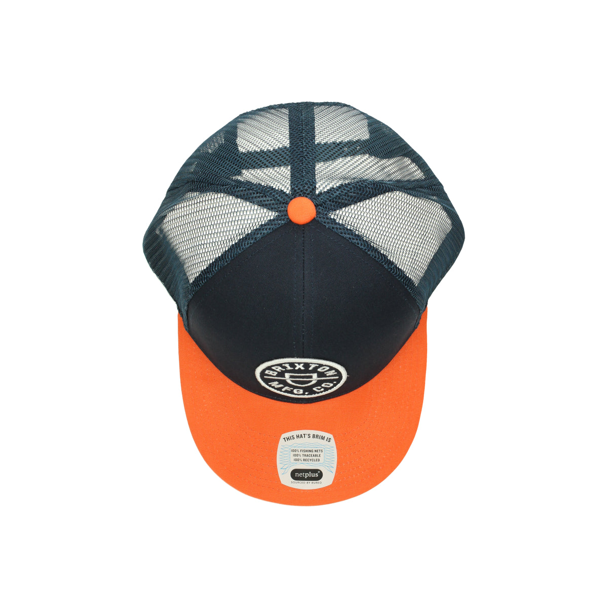 Crest X MP Mesh Cap wshd nvy/parad. orange