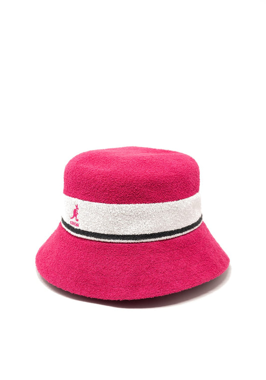 Bermuda Stripe Bucket electric pink