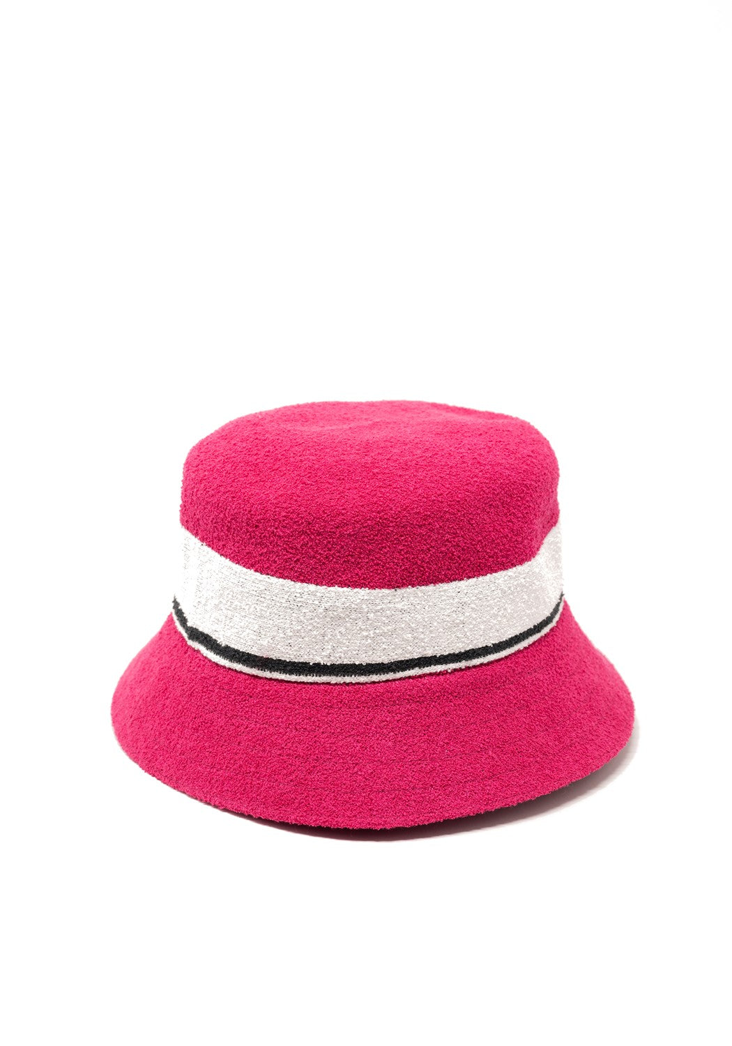 Bermuda Stripe Bucket electric pink