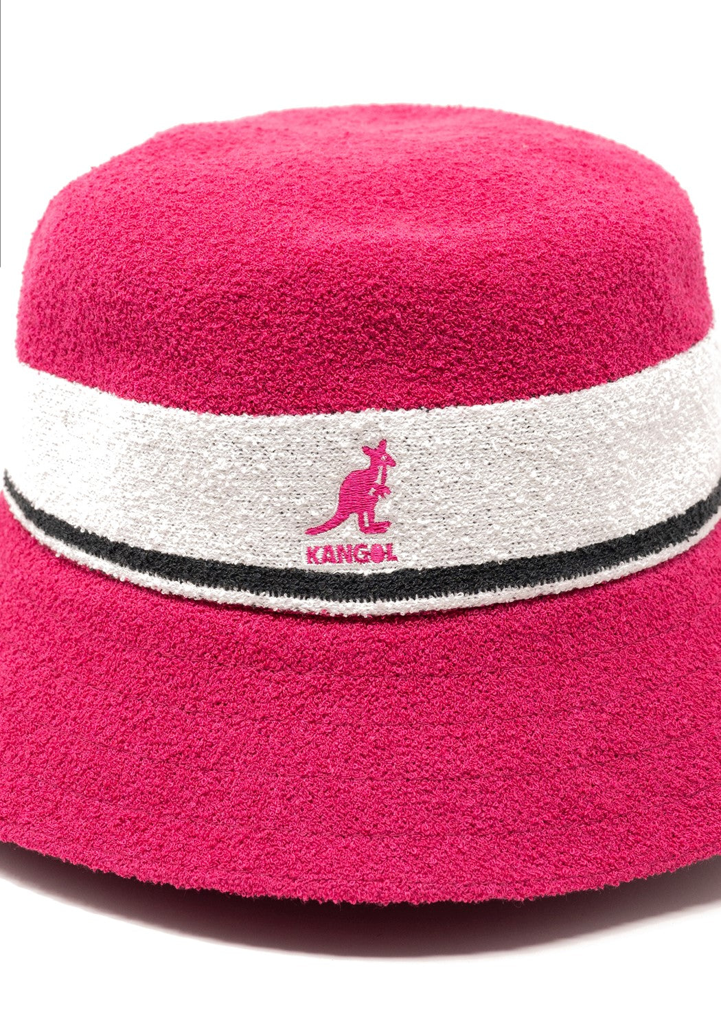 Bermuda Stripe Bucket electric pink