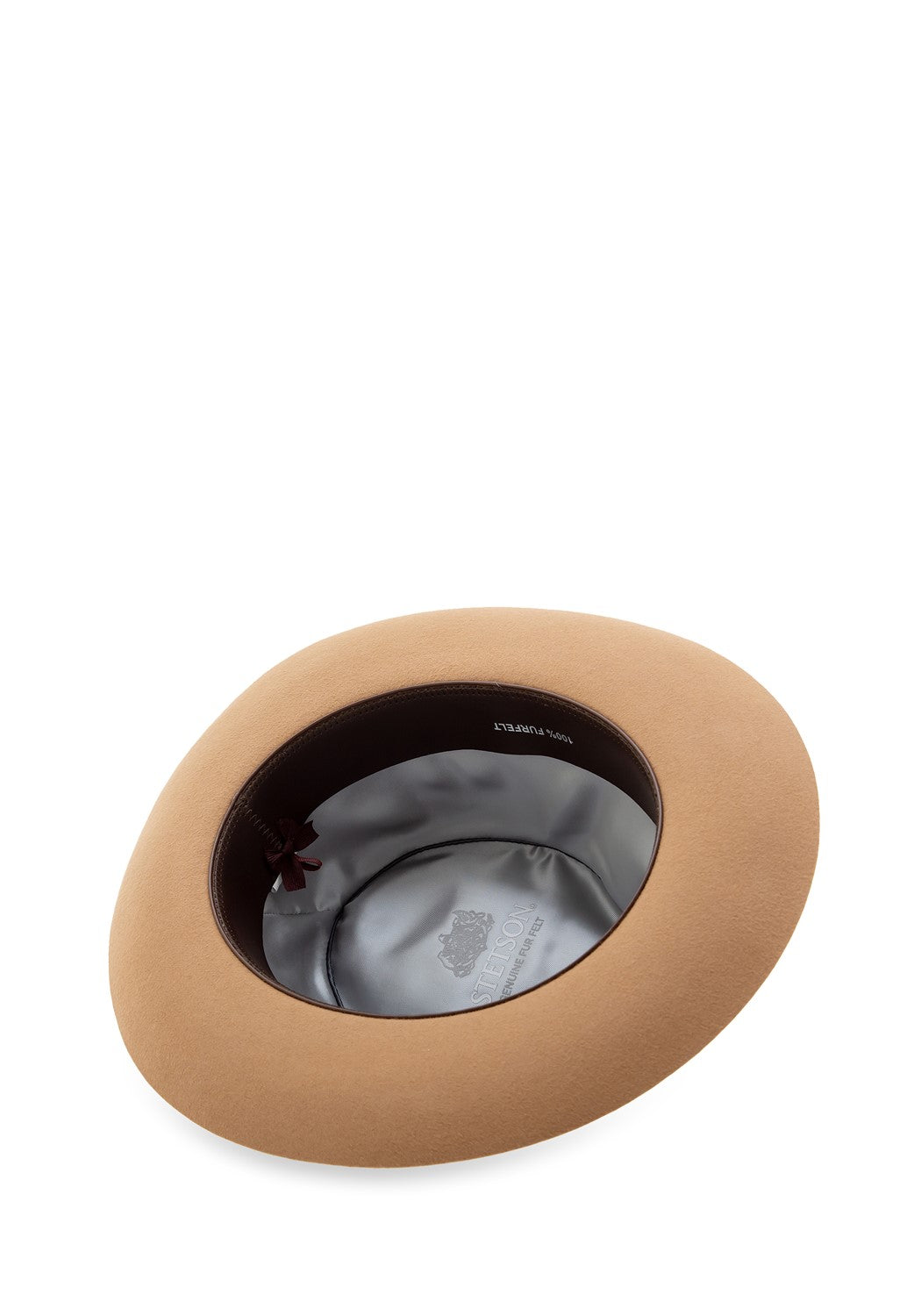 Fedora Furfelt beige dunkel