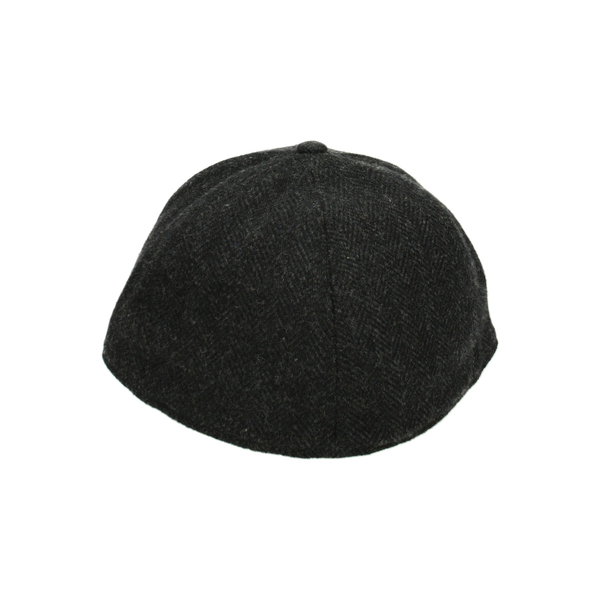 Baseball Cap Wool Herringbone fischgrat schwarz