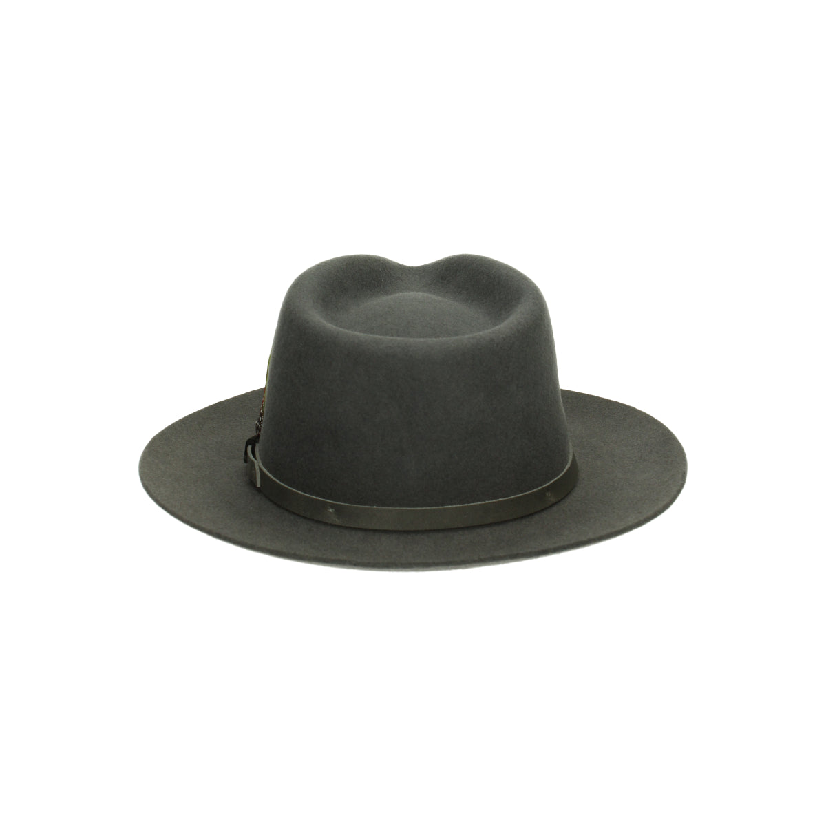 Fedora Woolfelt dunkelgrau