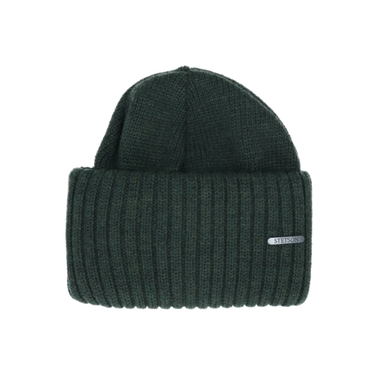 Beanie Merino Wool olive