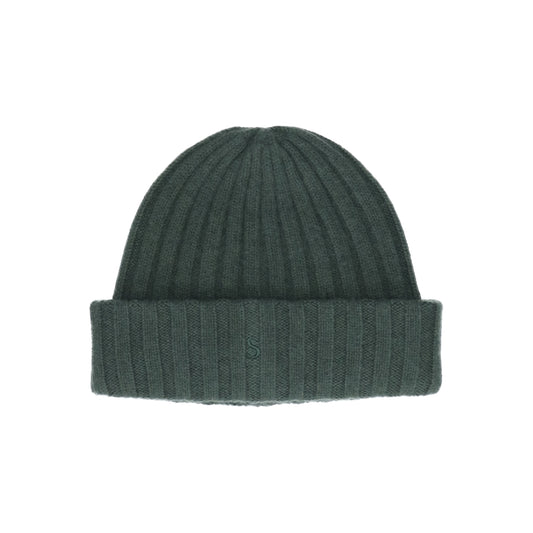 Beanie Cashmere moos grün