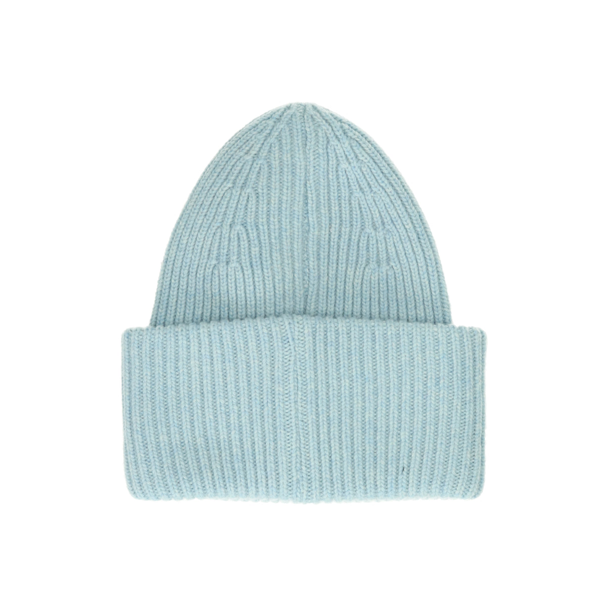 Beanie Merino hellblau