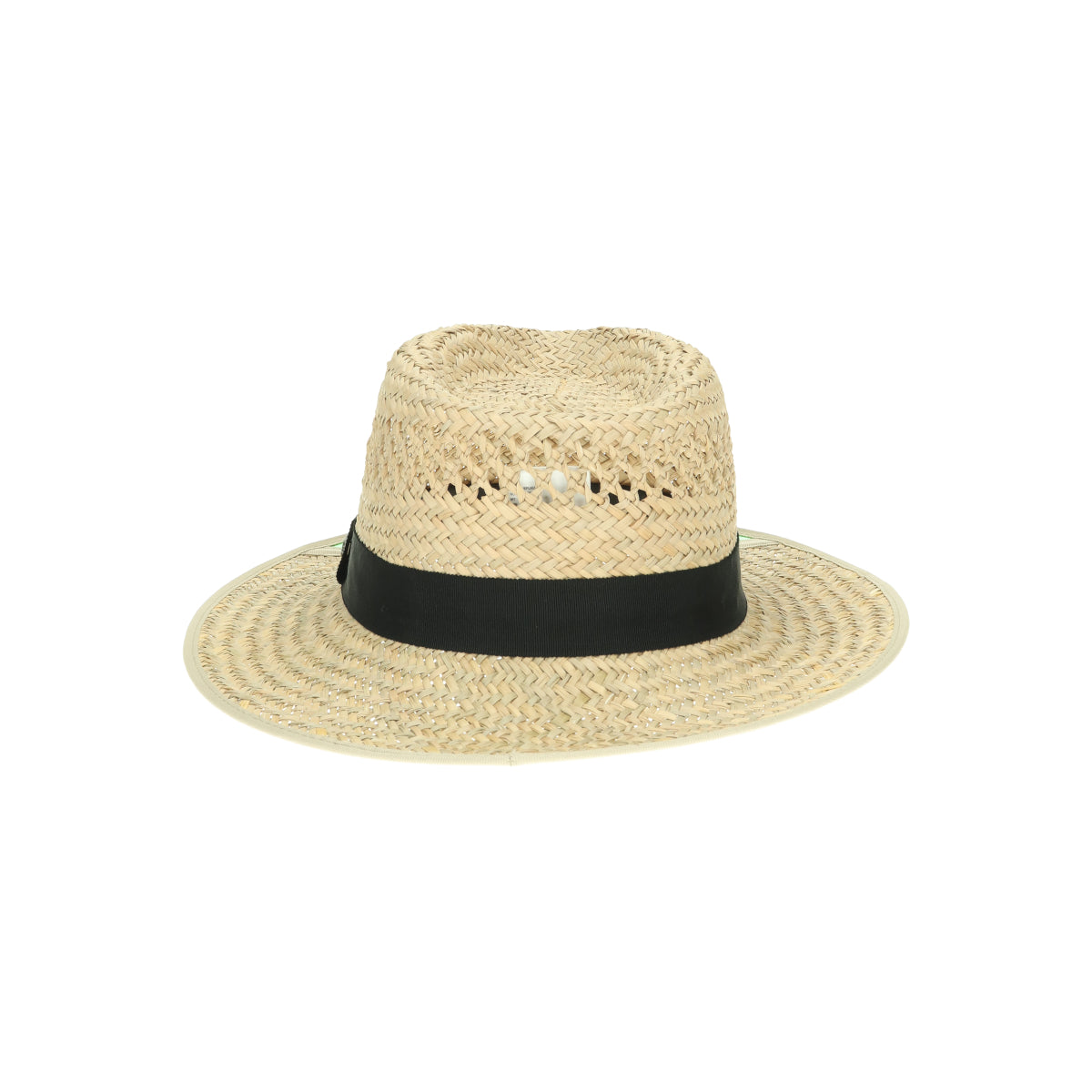 Hunter Straw Fedora tan