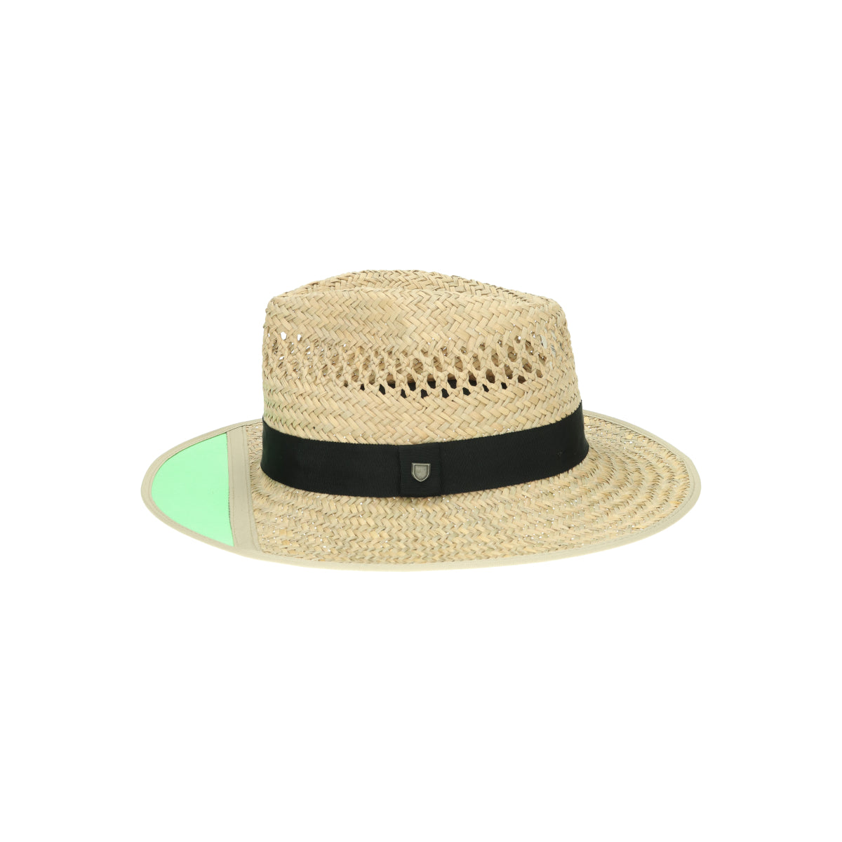 Hunter Straw Fedora tan