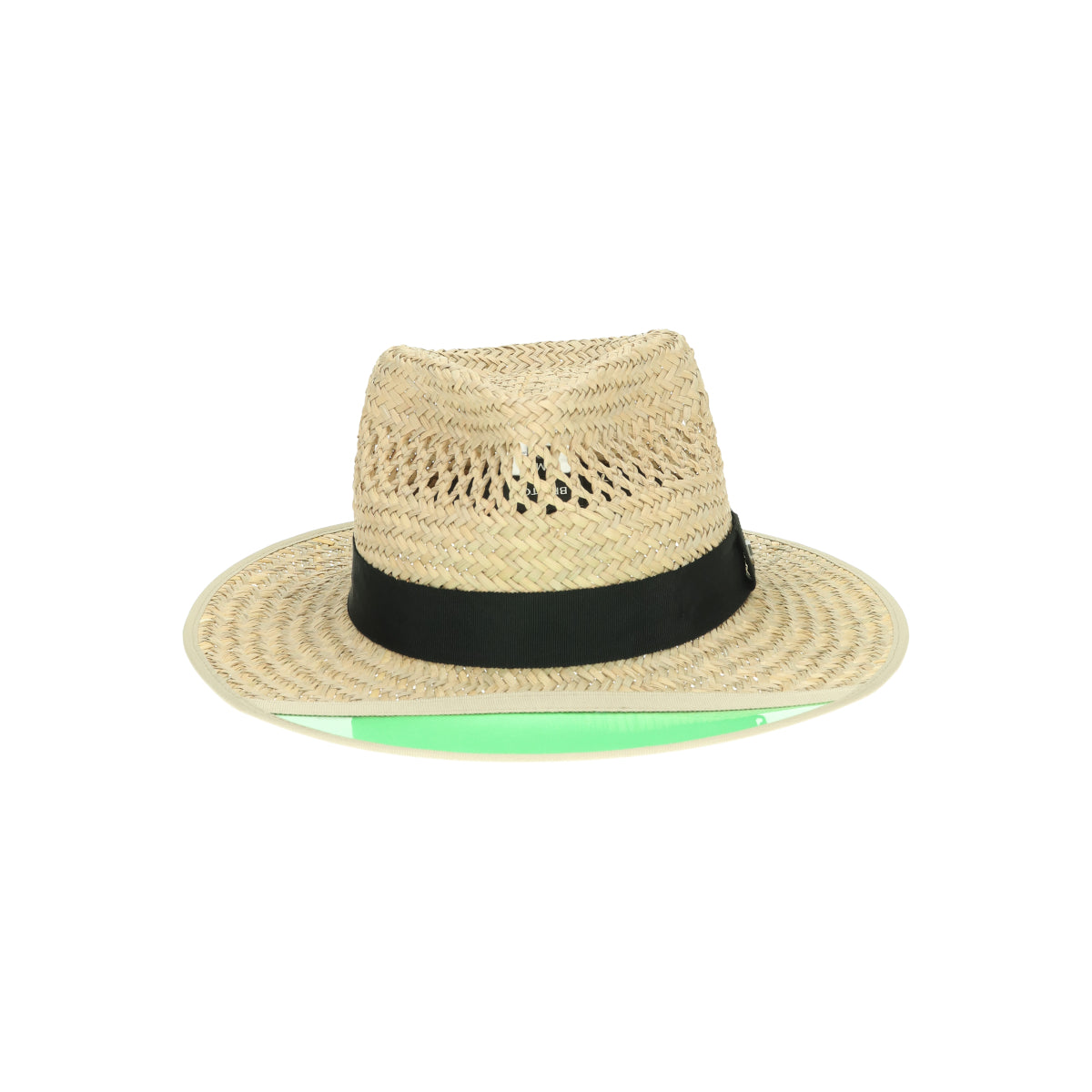 Hunter Straw Fedora tan