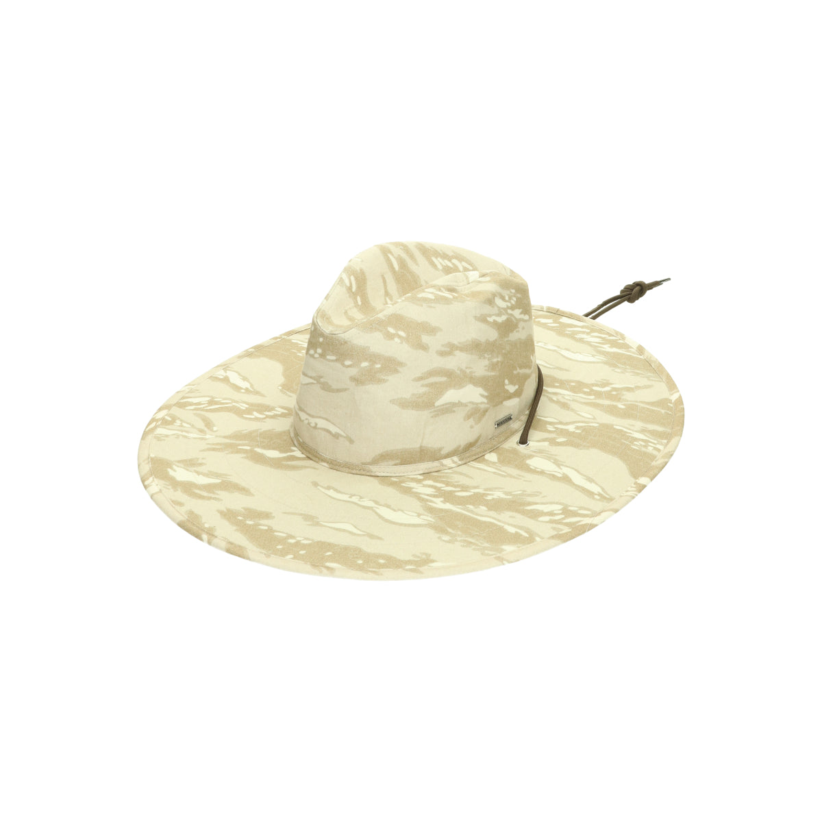 Field Sun Hat off white tiger camo beige