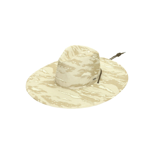 Field Sun Hat off white tiger camo