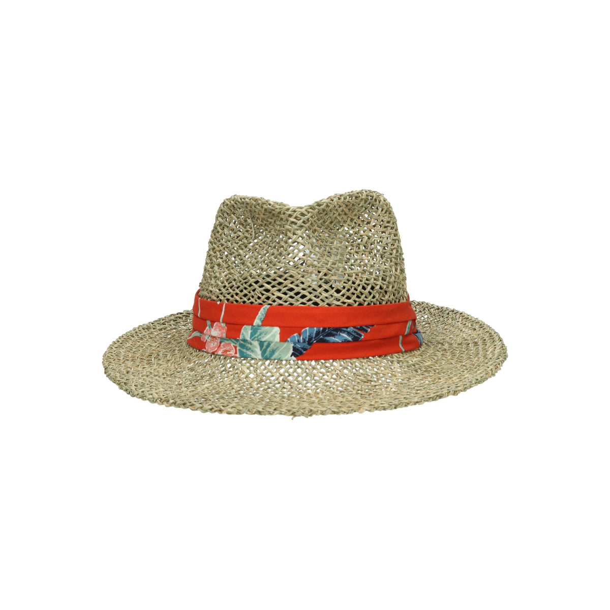 Aloha Straw Hat natural/burnt red