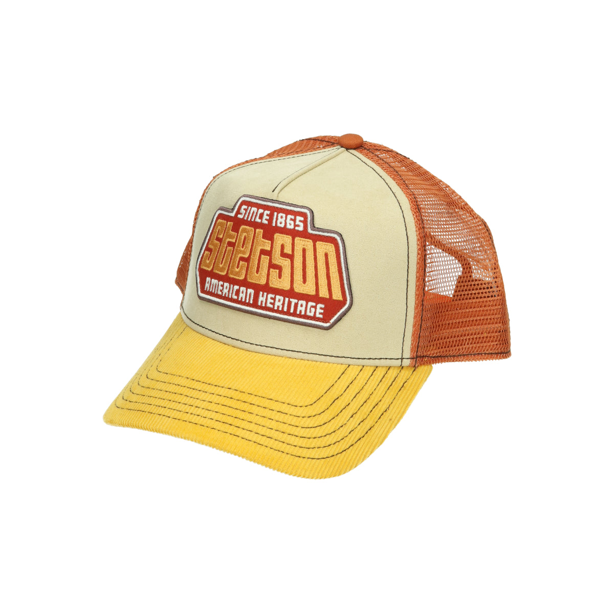 Trucker Cap Brickstone gelb beige