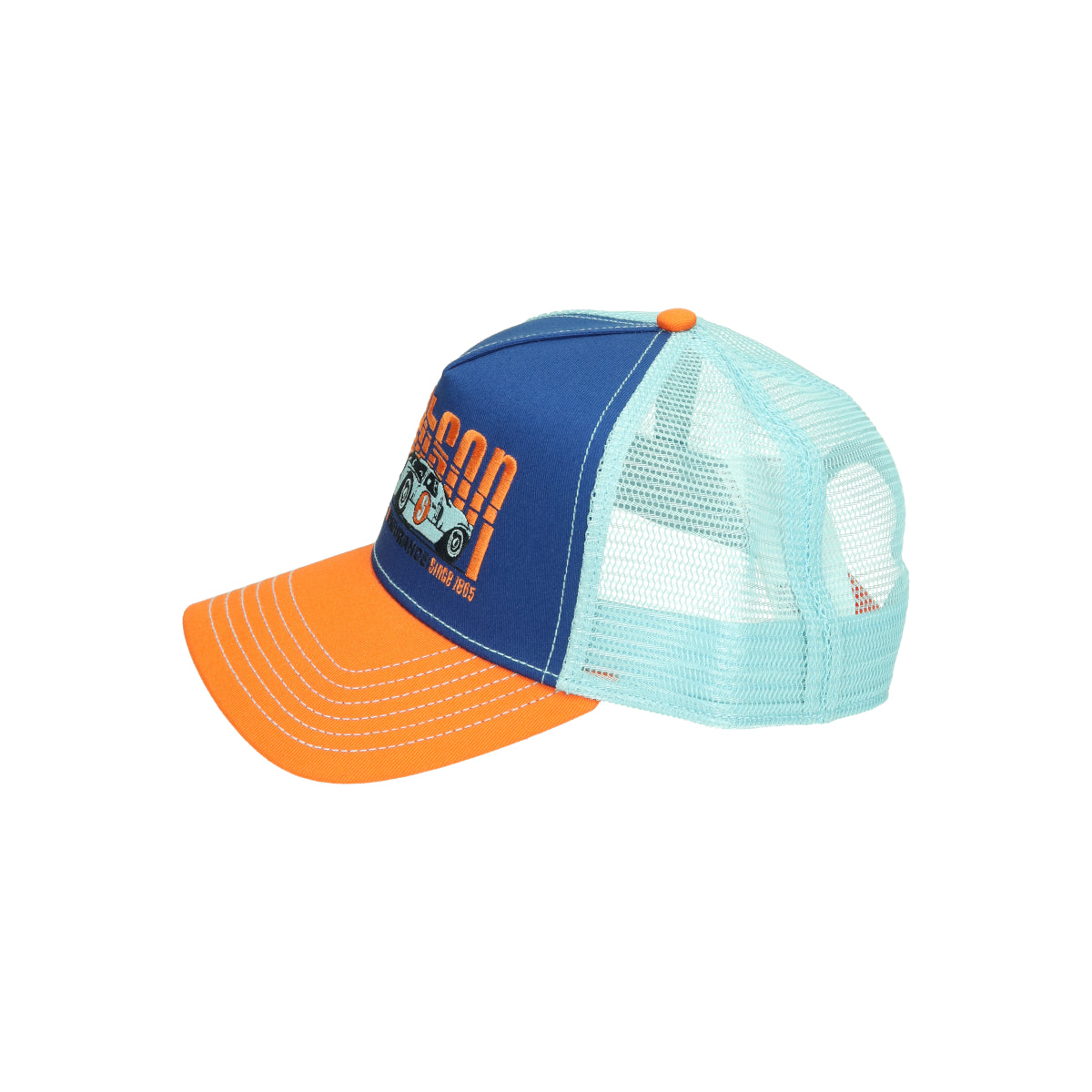 Trucker Cap Endurance orange blau