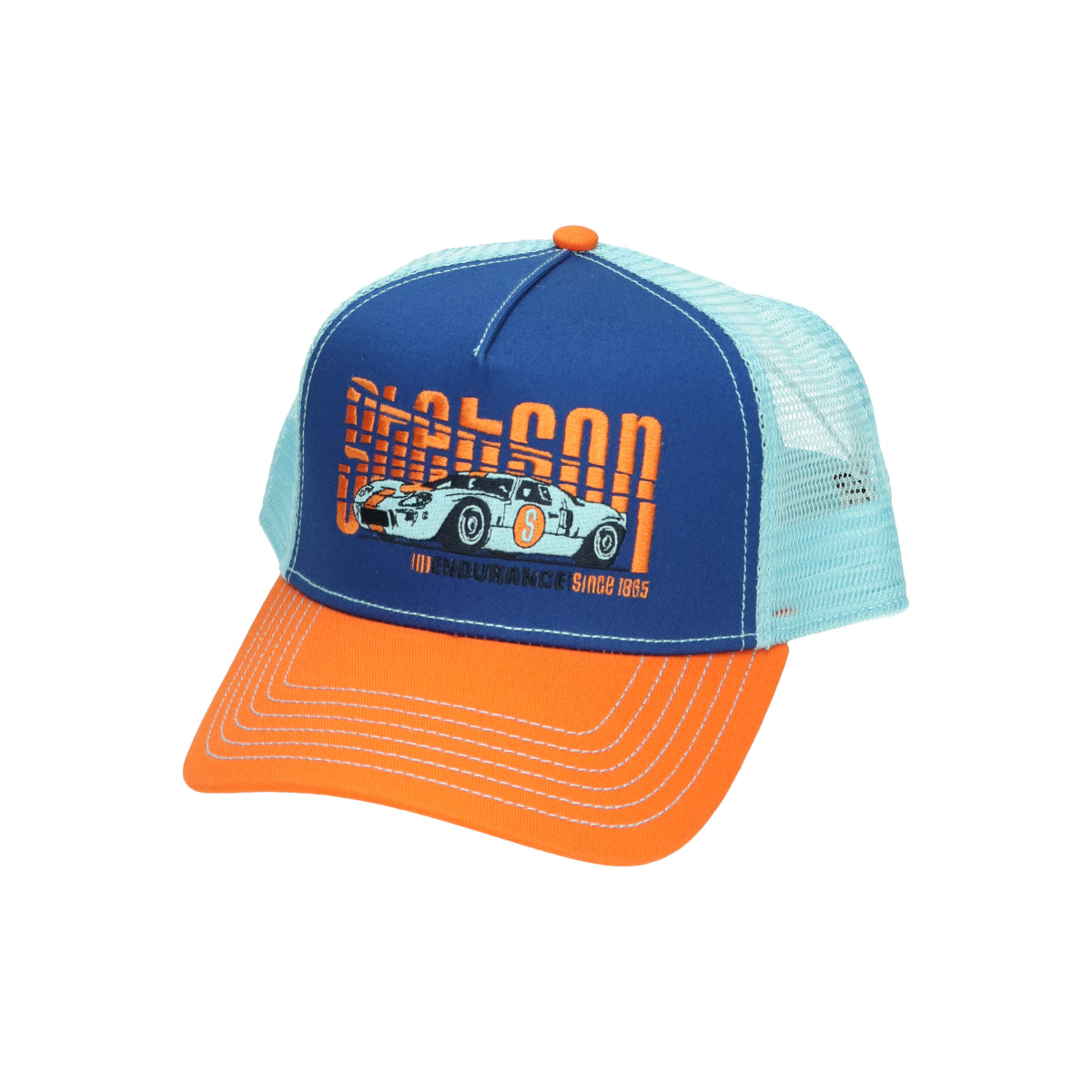 Trucker Cap Endurance orange blau