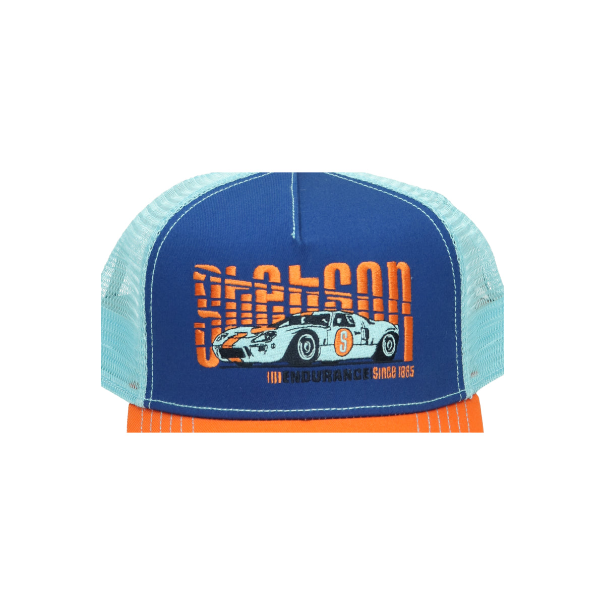 Trucker Cap Endurance orange blau