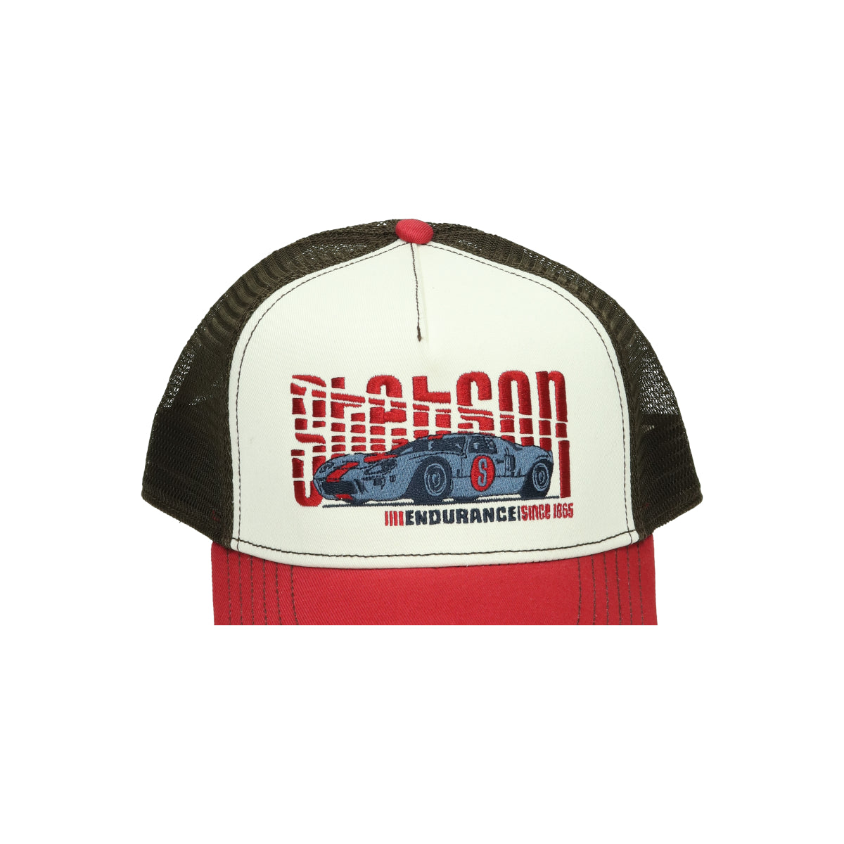 Trucker Cap Endurance rot schwarz