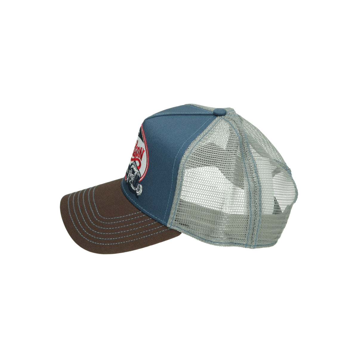 Trucker Cap Hot Rod braun blau